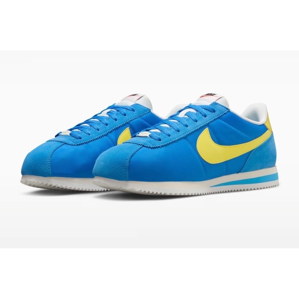 Nike Cortez TXT Mens Size 10 Light Blue Lightening Sail Sneakers HF0263-402 NIB - Picture 1 of 14